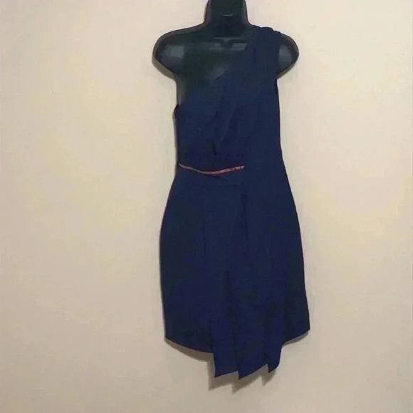 Sachin + Babi Athena One Shoulder Dress Size 4 - Picture 3 of 8